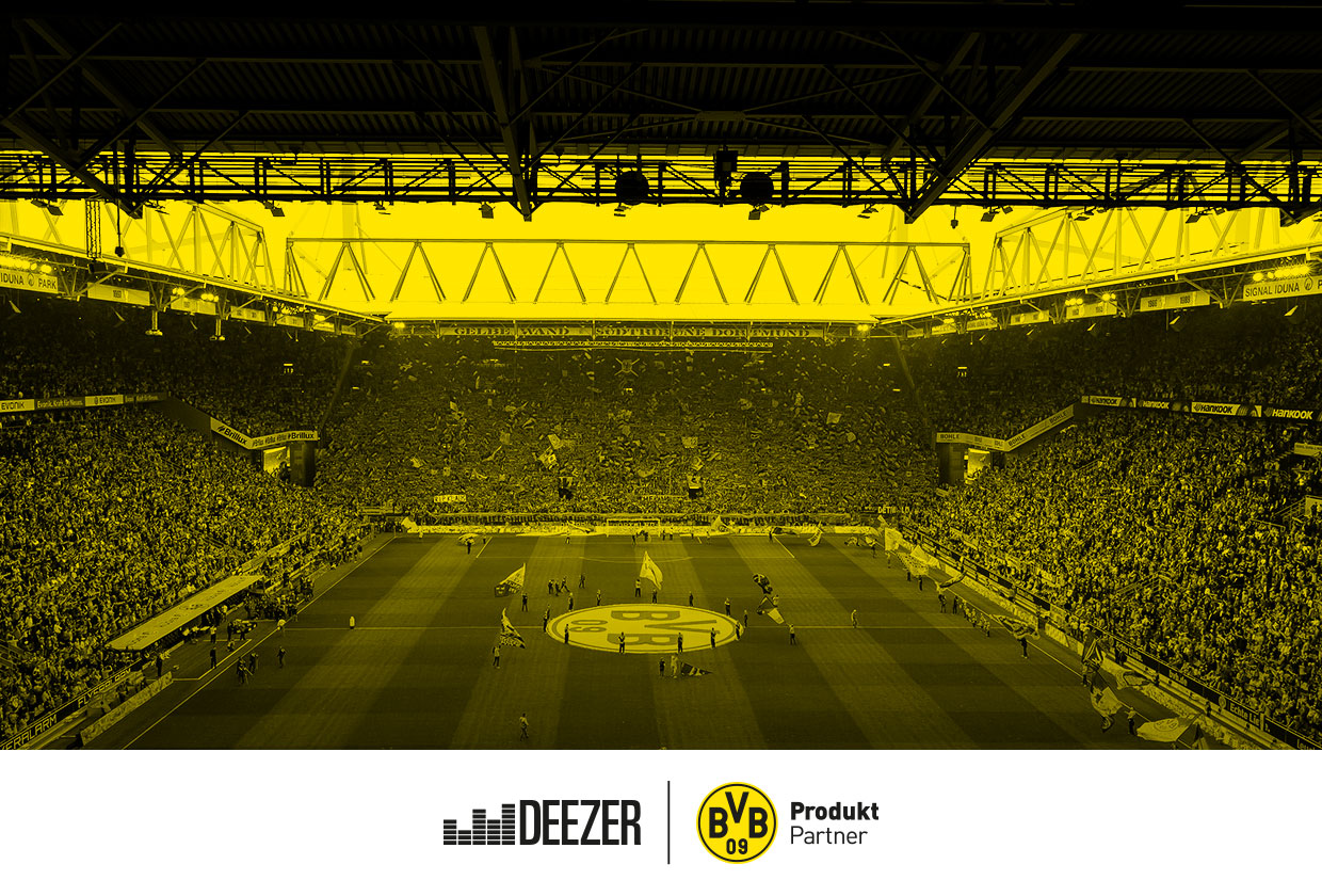 Deezer Borussia Dortmund Partnerschaft