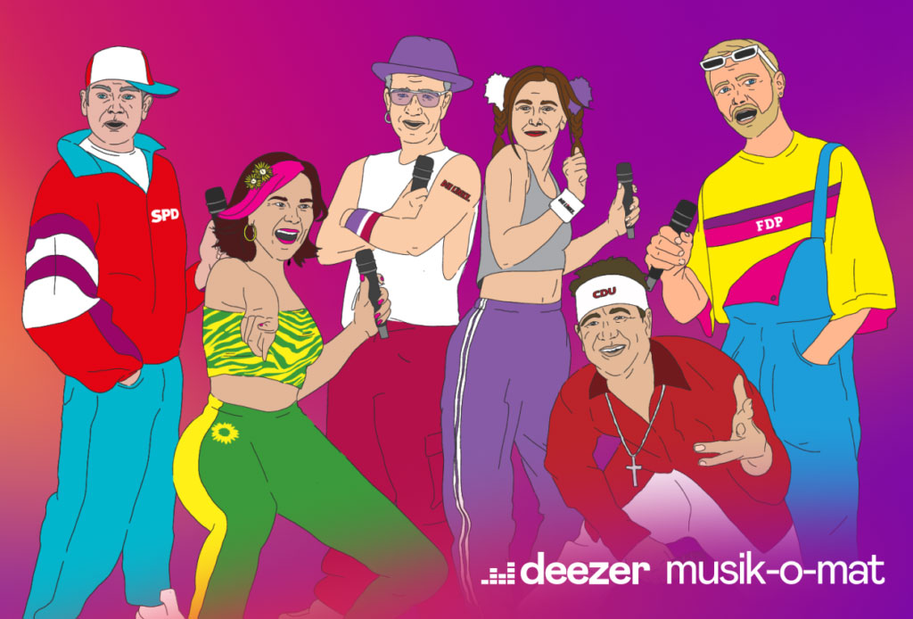 Musik-O-Mat von Deezer – die musikalischen Variante des Wahl-O-Maten