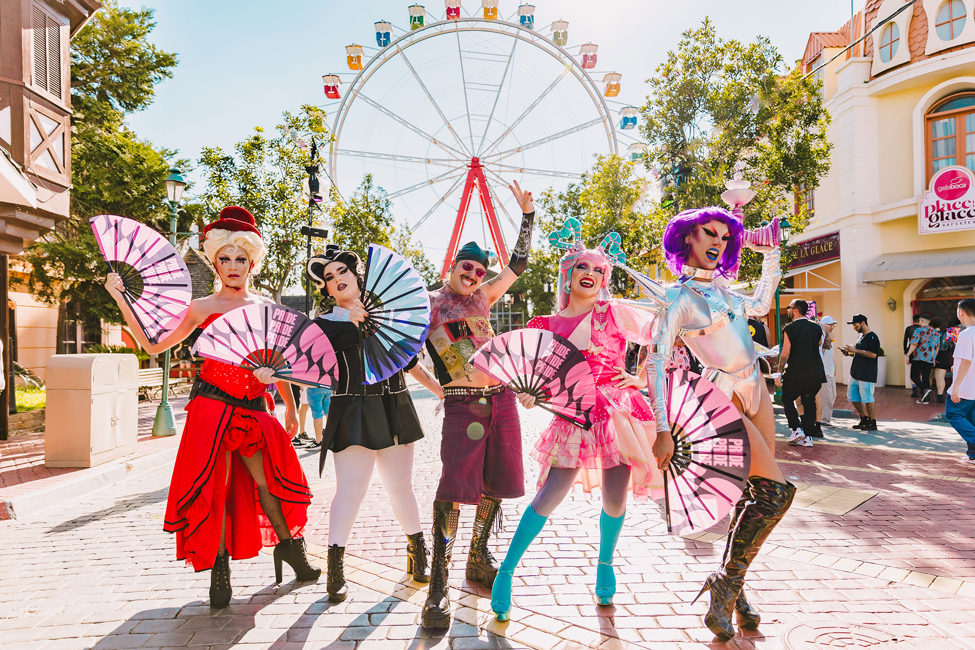 participantes da Hopi Pride