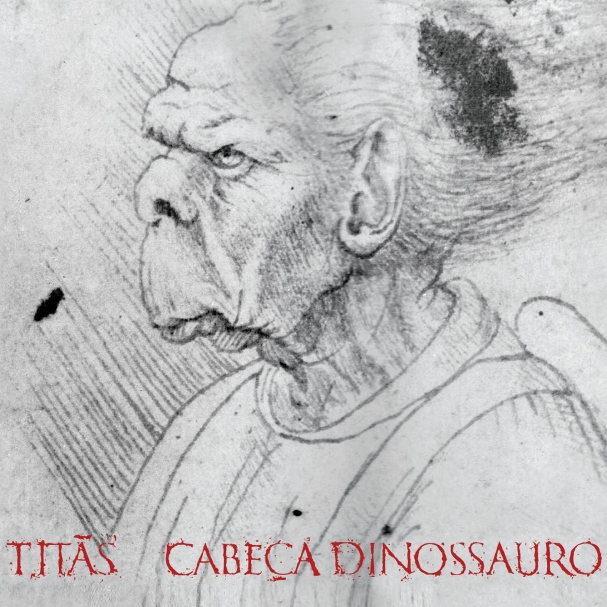 Capa do álbum Cabeça Dinossauro