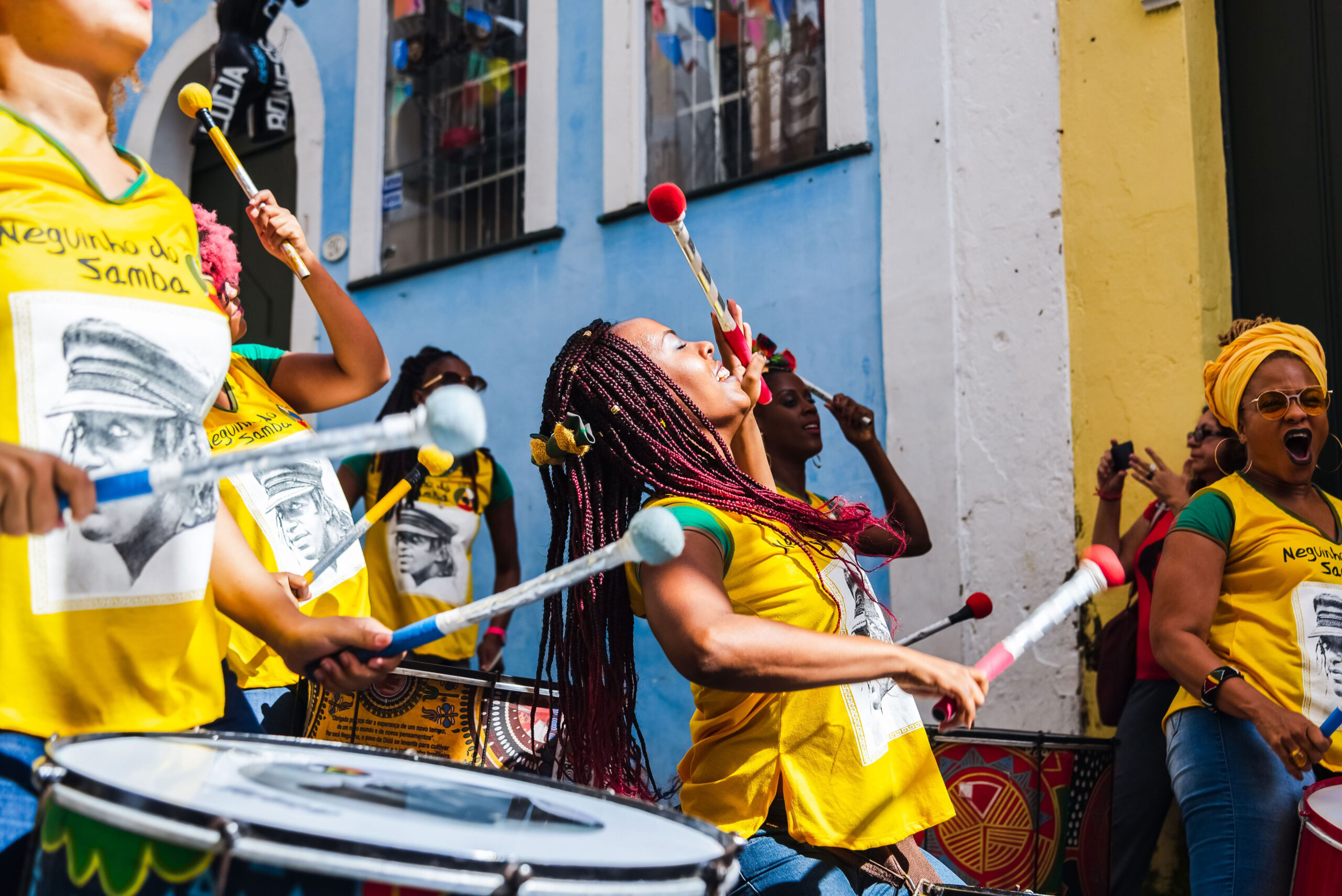 Samba e percussões